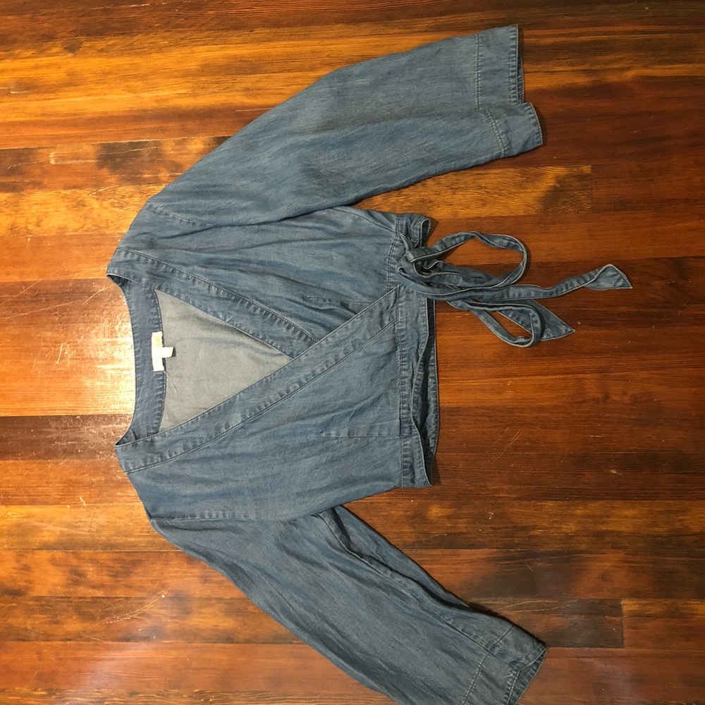 GB Denim Crop Top